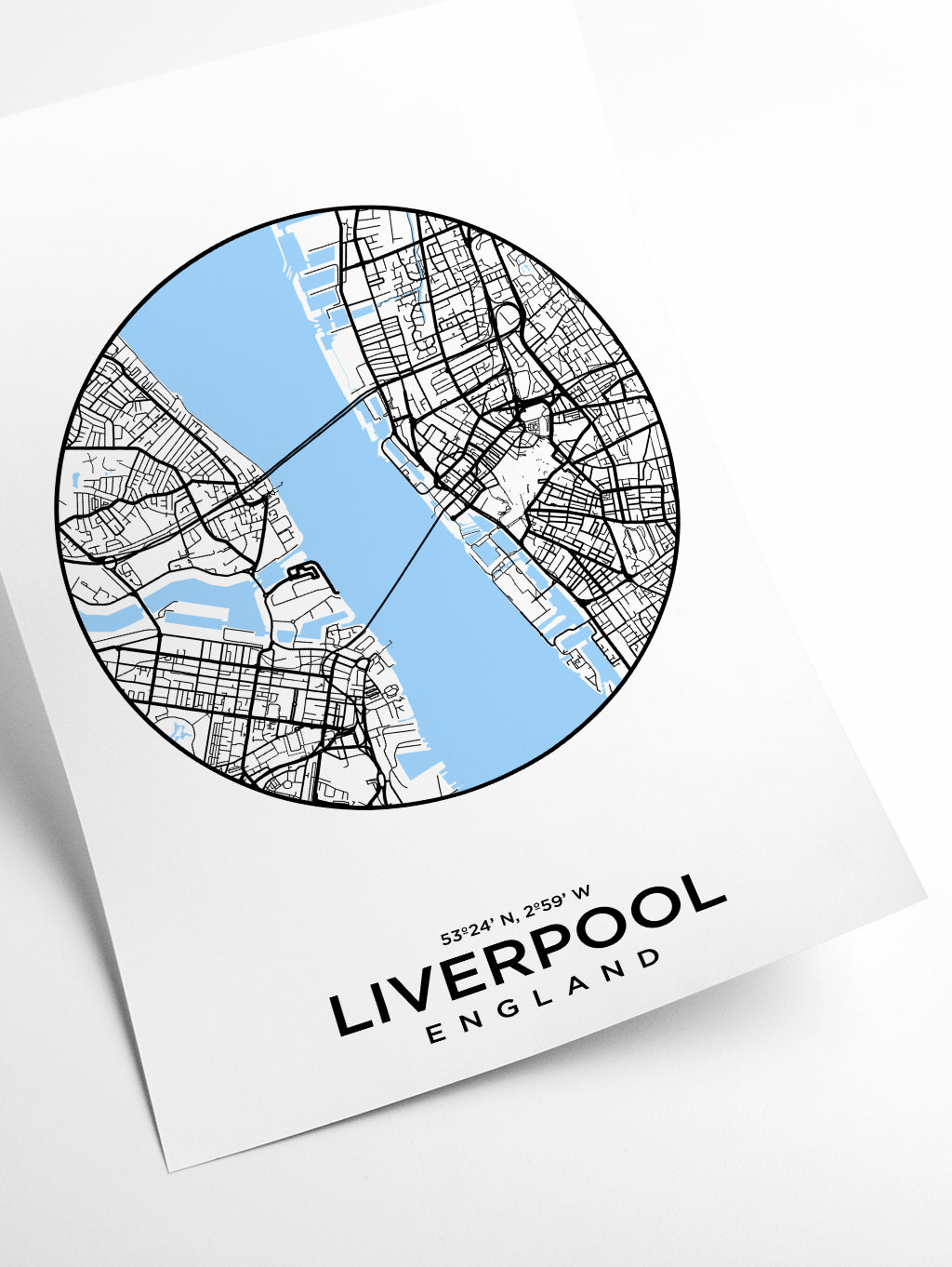 Map of Liverpool