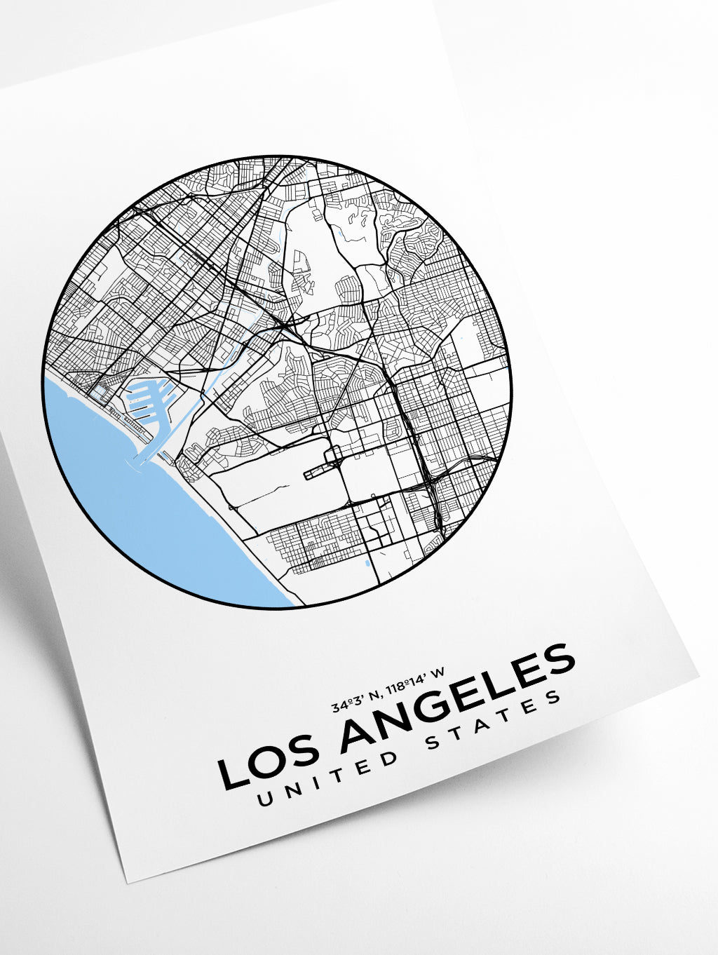 Map of Los Angeles