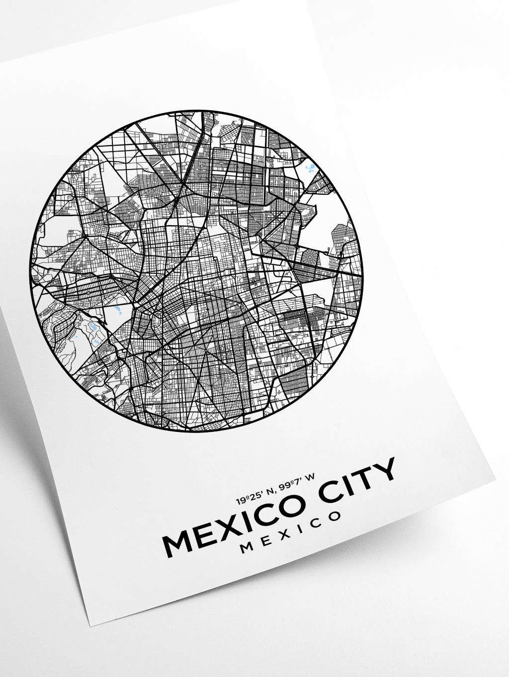Map of Mexico City