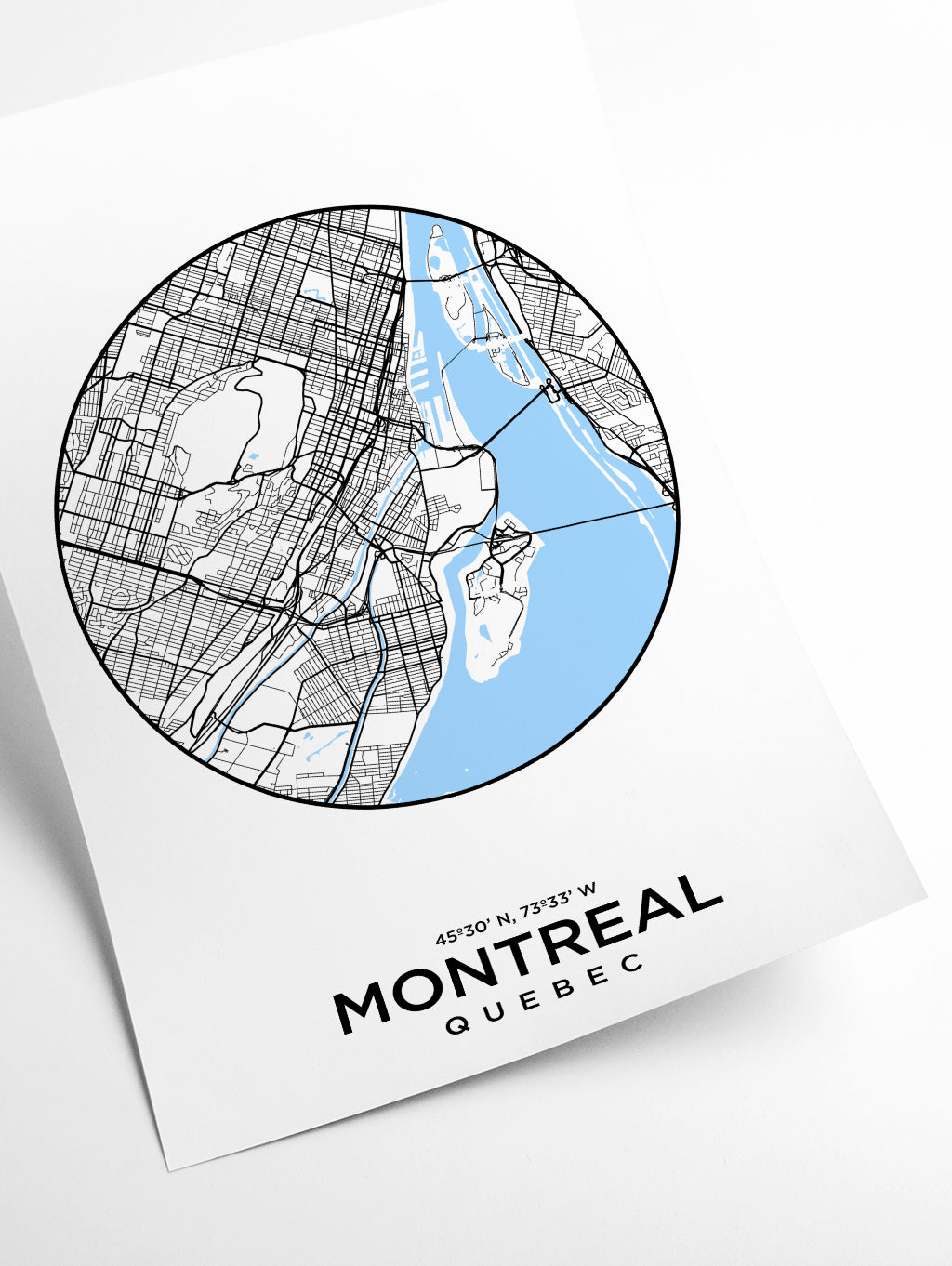 Map of Montreal