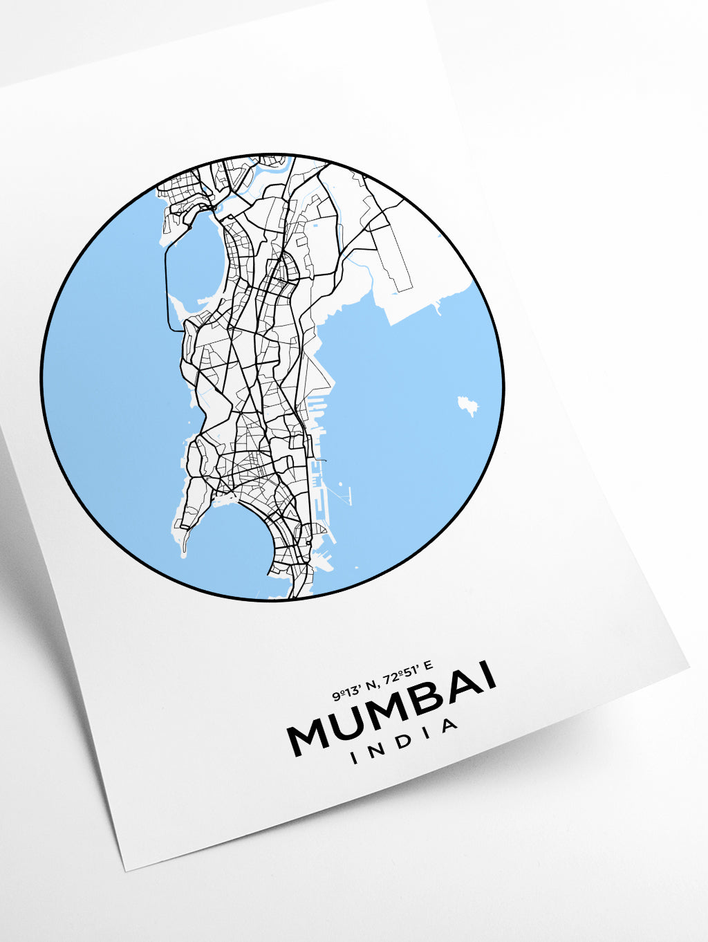 Map of Mumbai