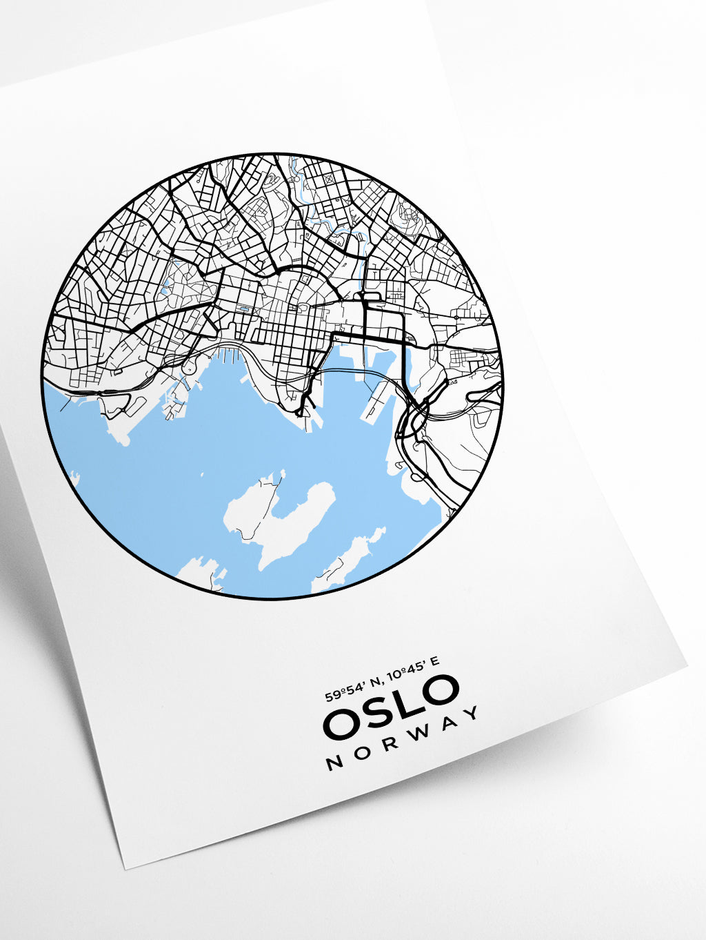 Map of Oslo