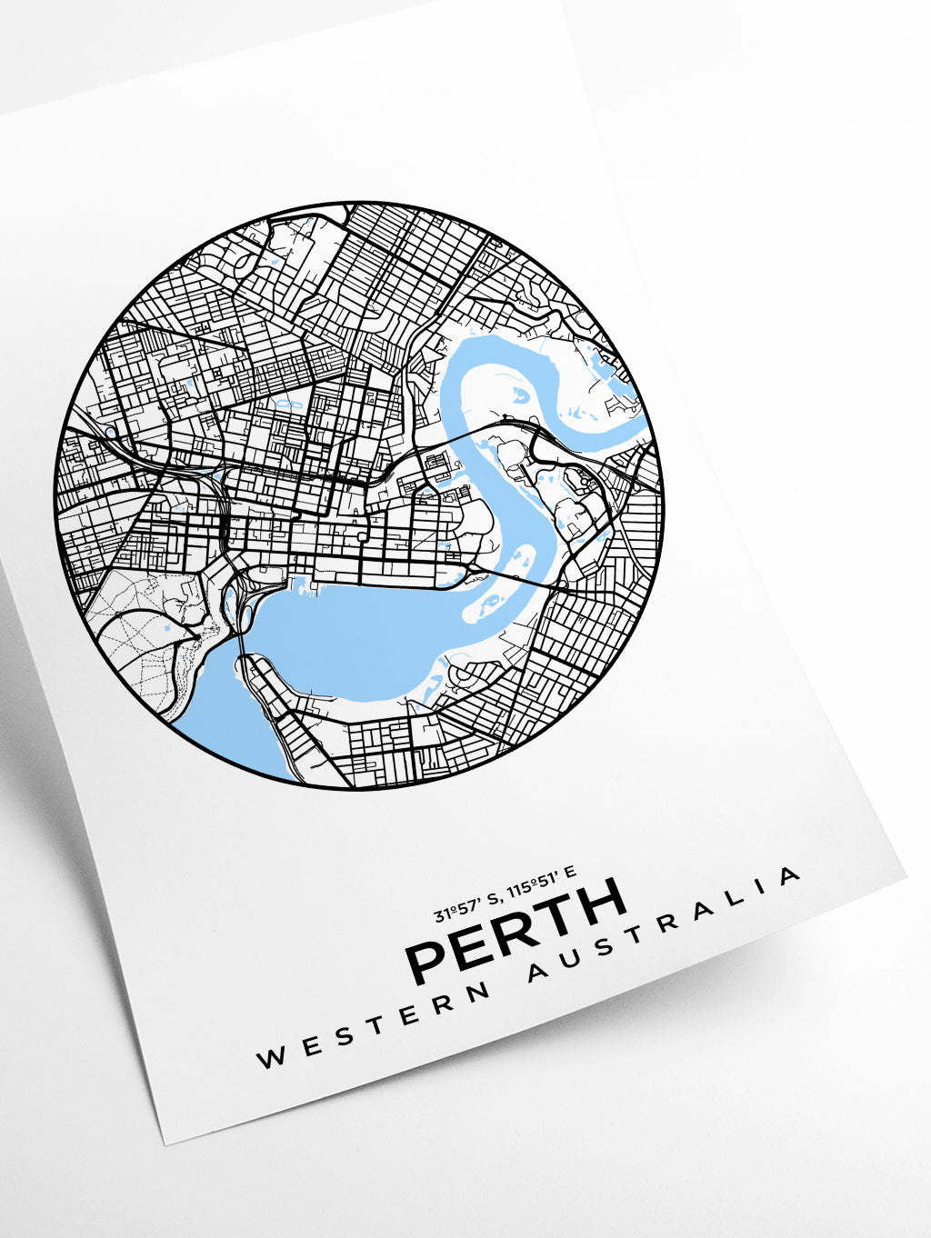 Map of Perth