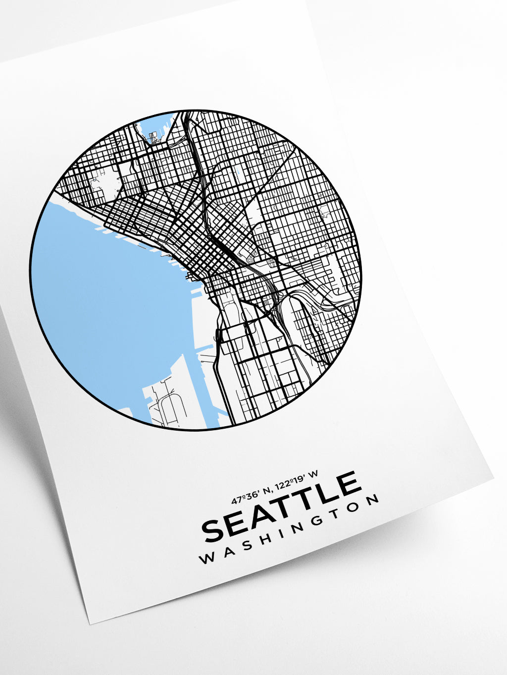Map of Seattle