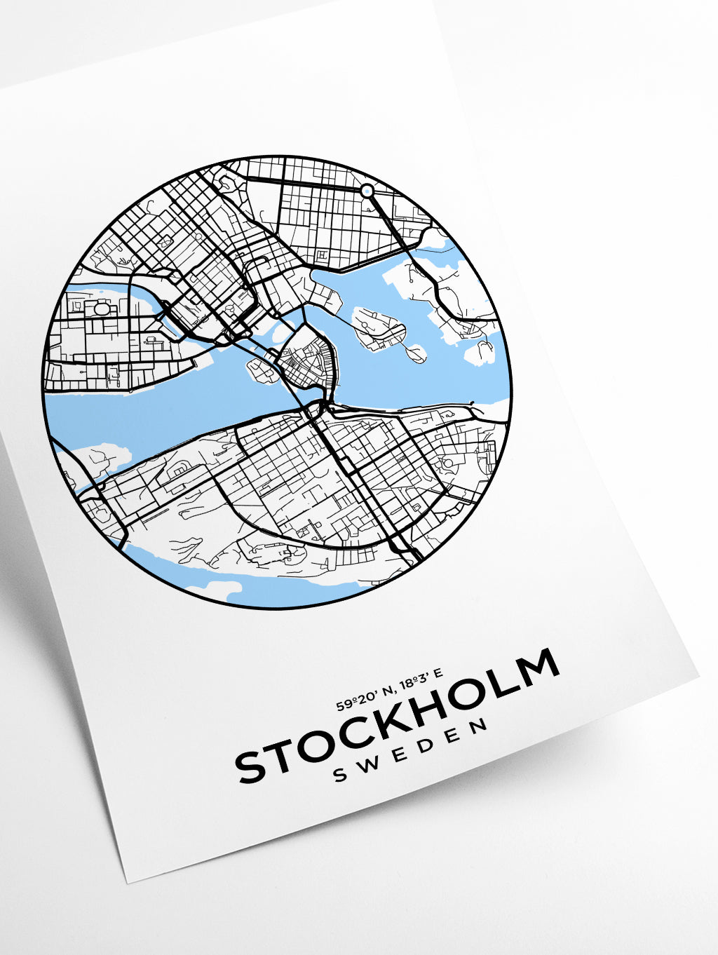 Map of Stockholm