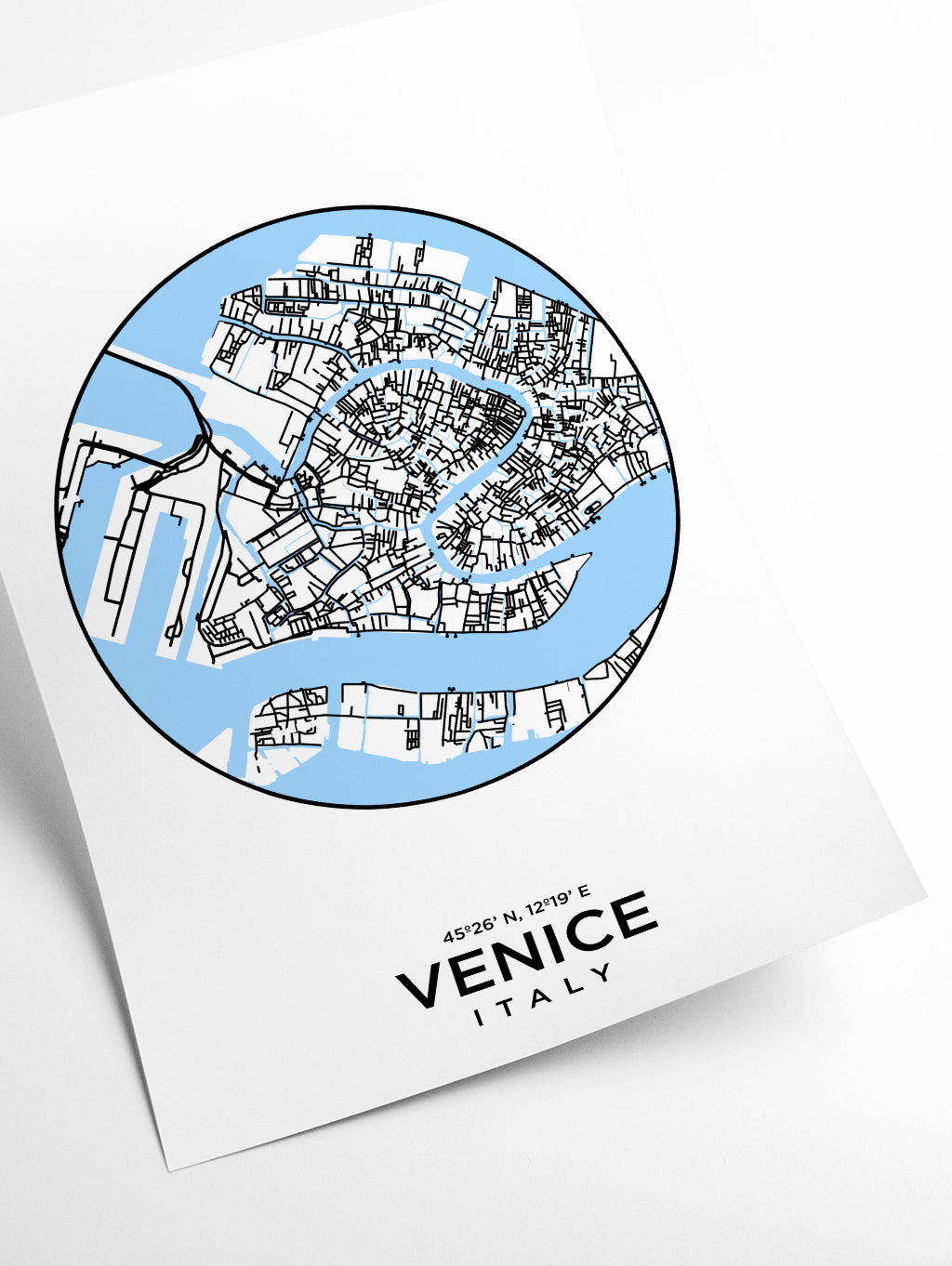 Map of Venice