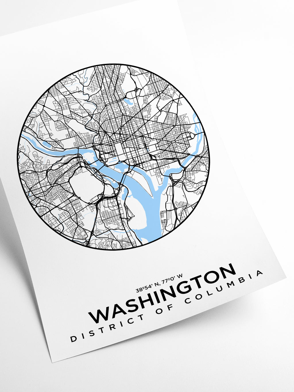 Map of Washington