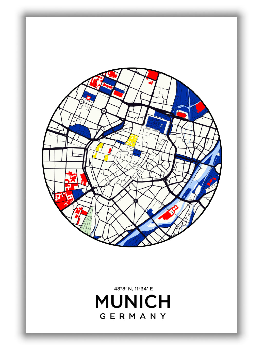 Map of Munich