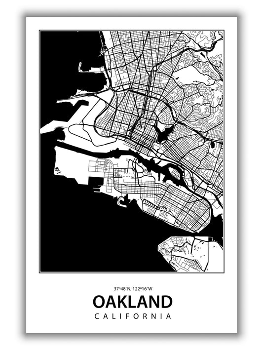 Map of Oakland