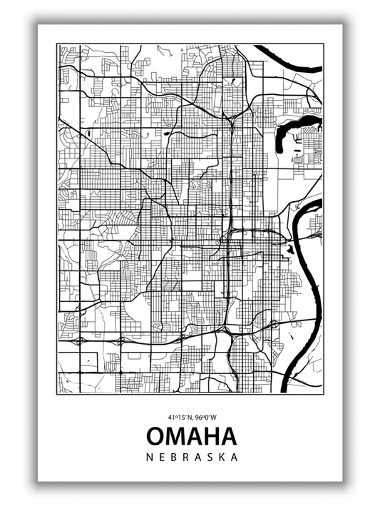 Map of Omaha
