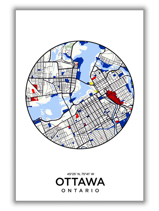 Map of Ottawa
