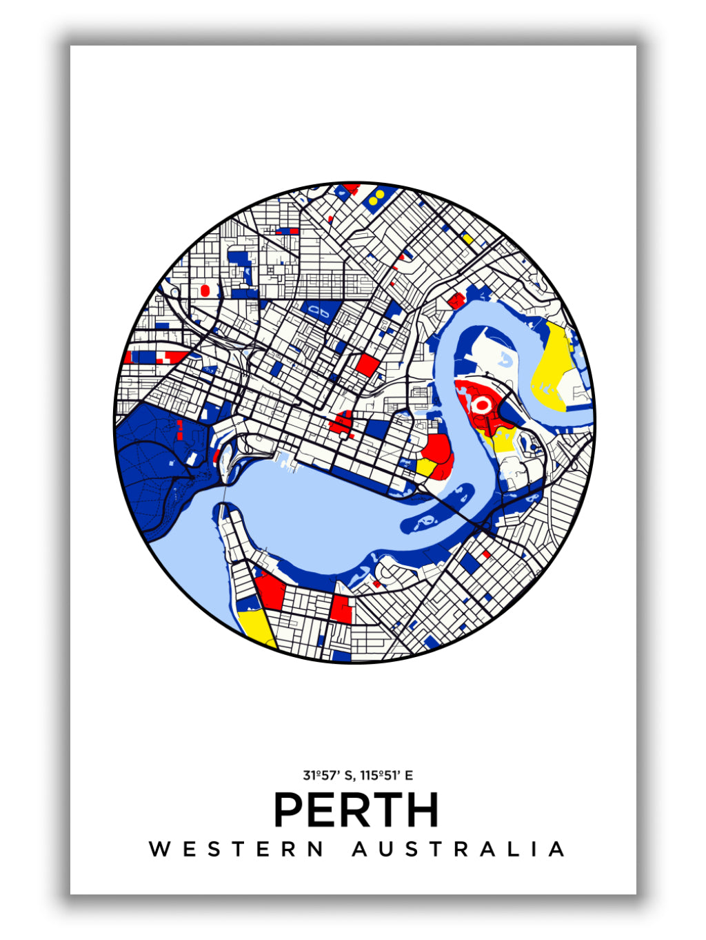 Map of Perth 1