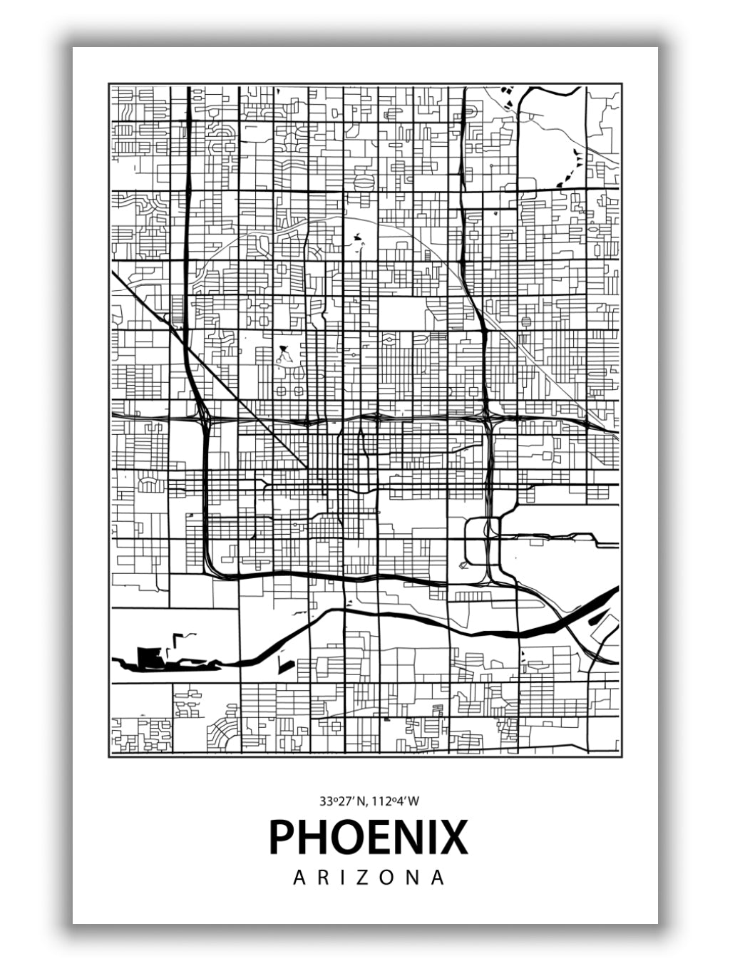 Map of Phoenix