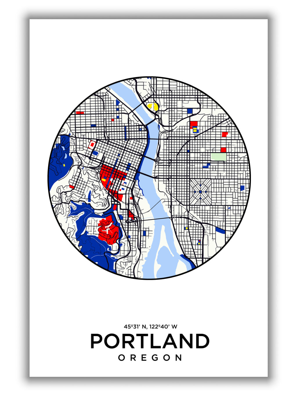 Map of Portland 1