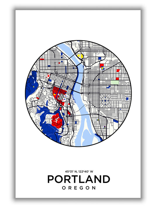 Map of Portland 1