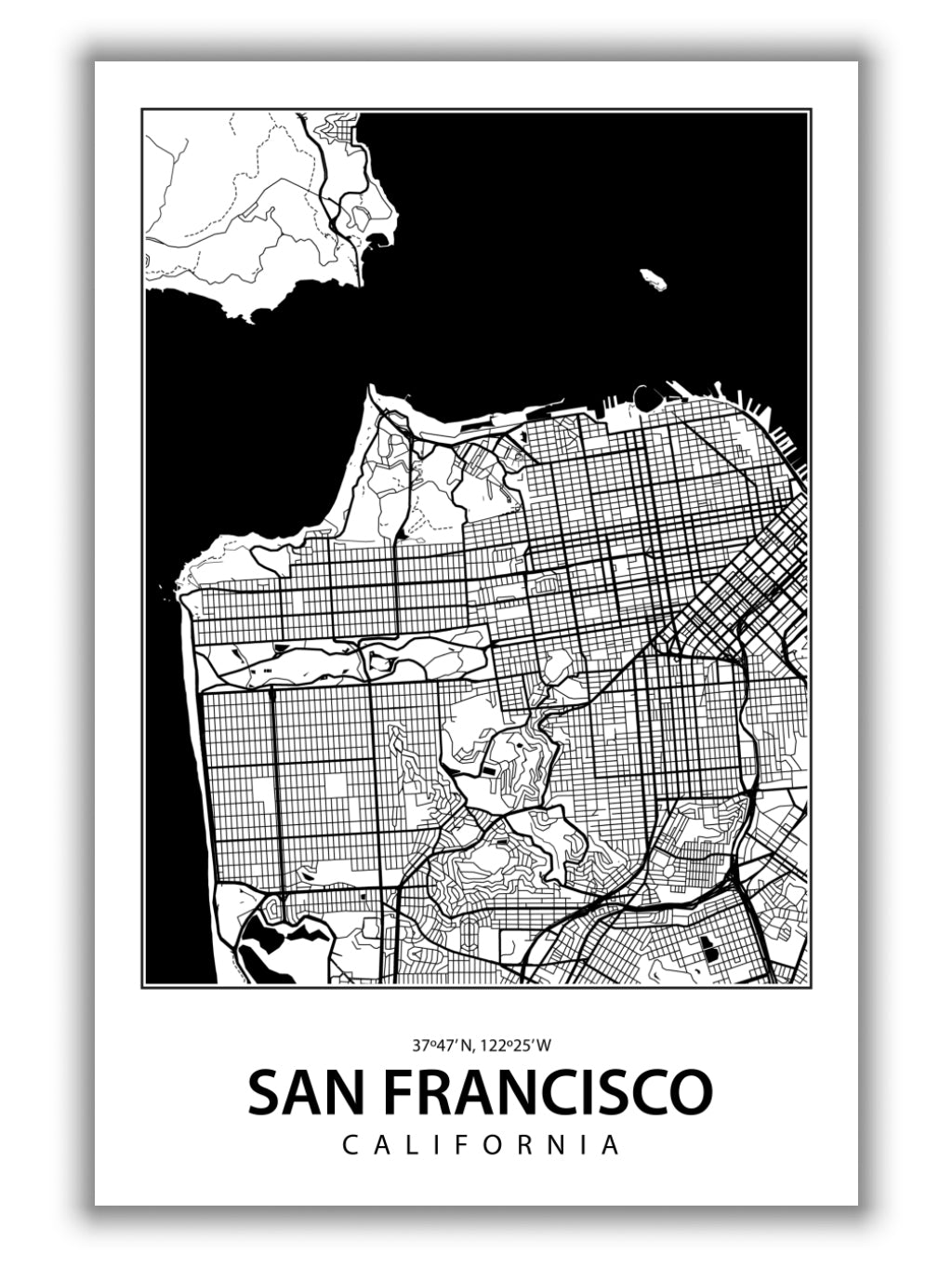 Map of San Francisco