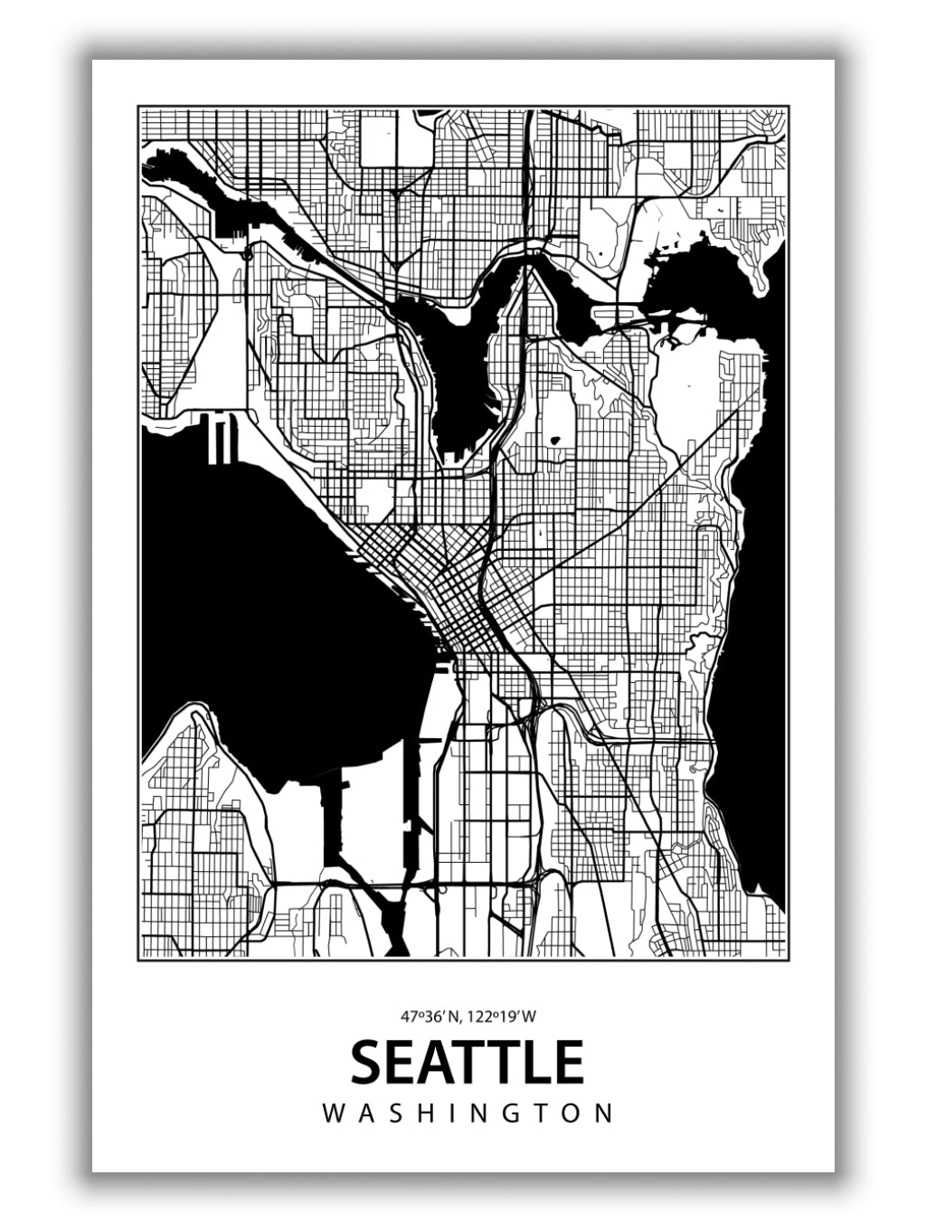 Map of Seattle
