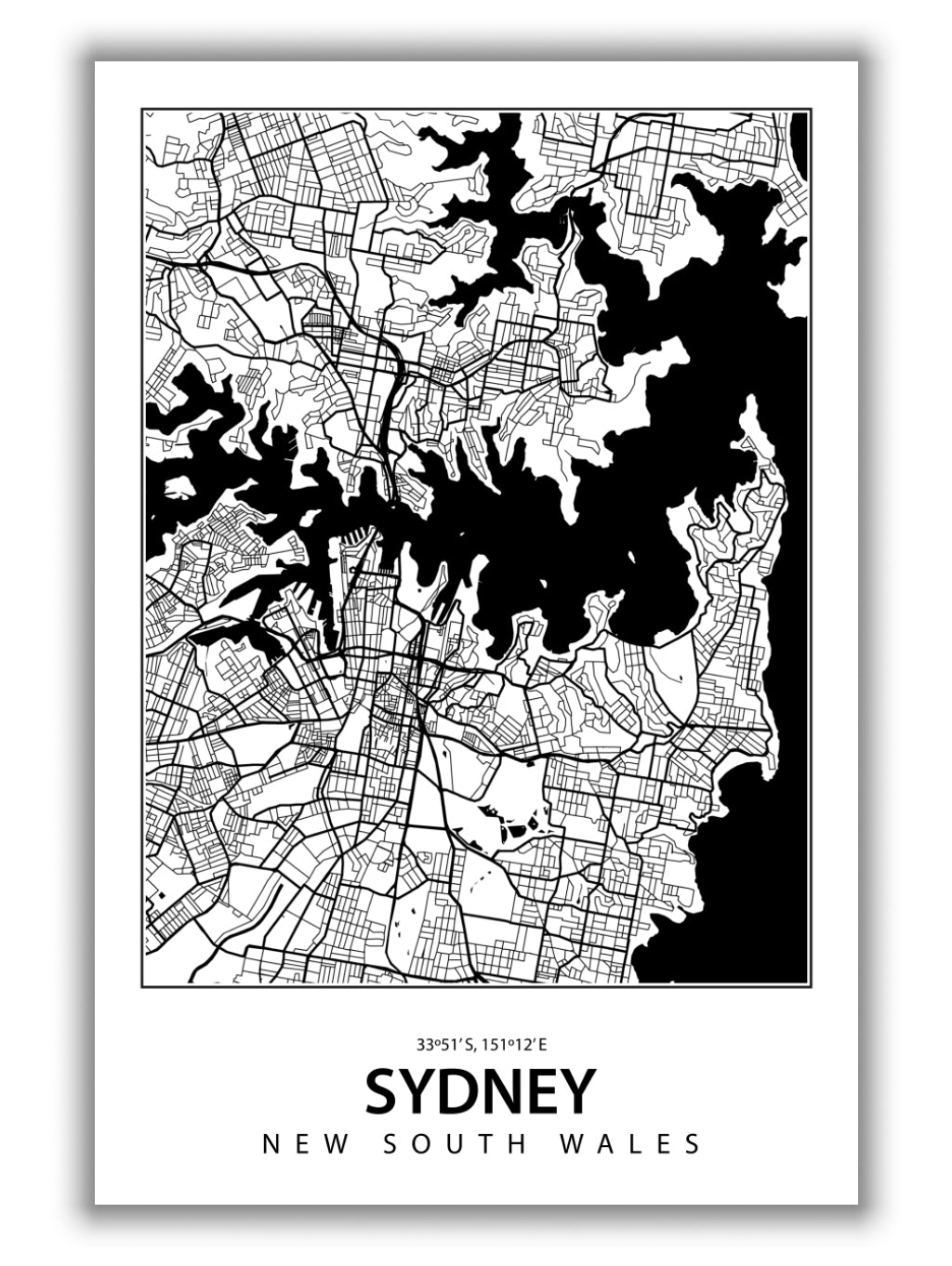 Map of Sydney