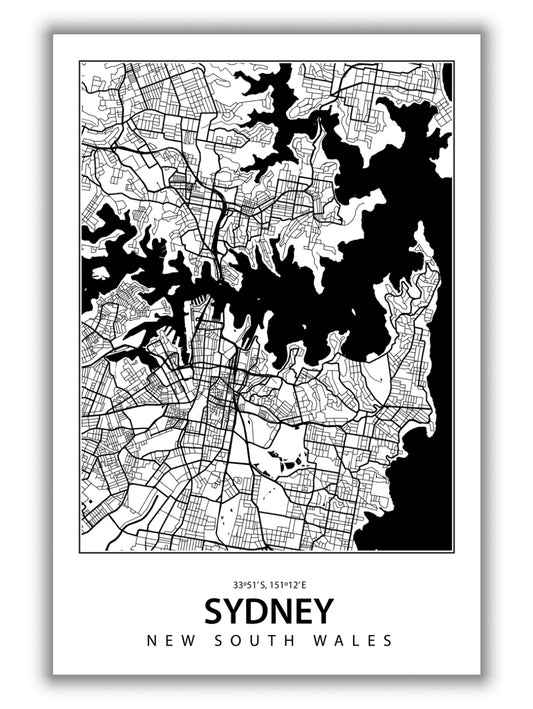 Map of Sydney