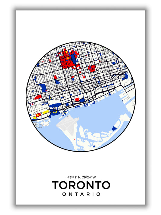 Map of Toronto
