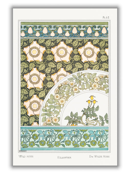 Eglantier (wild rose) II by Maurice Pillard Verneuil