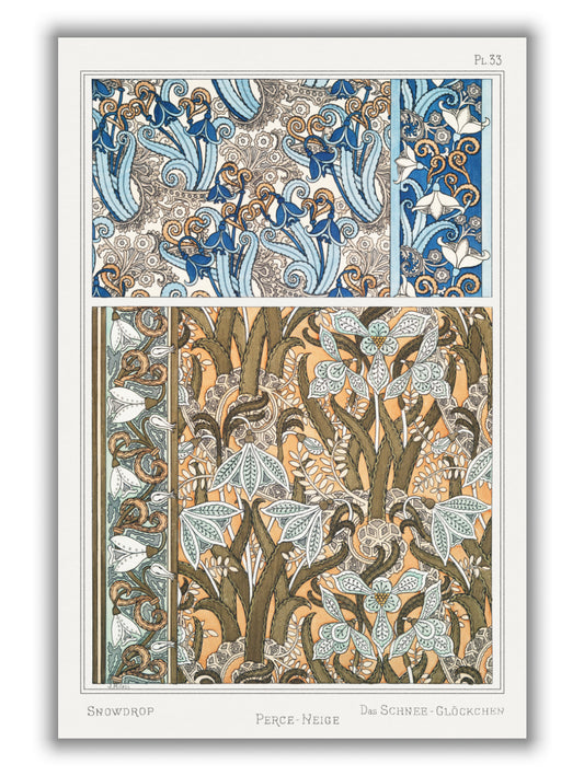Perce–neige (snowdrops) II by Maurice Pillard Verneuil