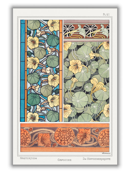 Vintage Botanicals - Capucine (nasturtium) III