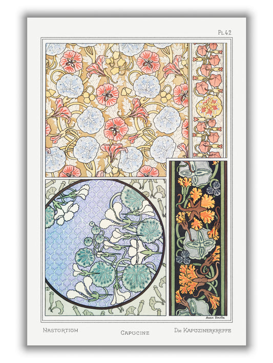 Vintage Botanicals - Capucine (nasturtium) IIII