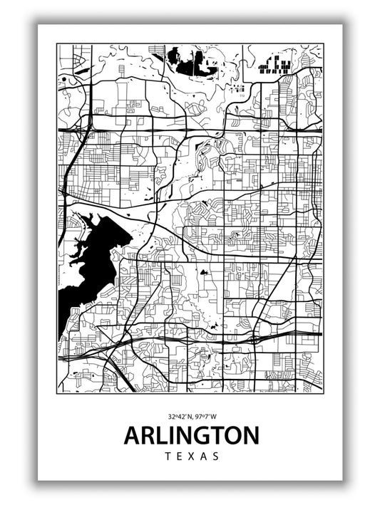 Map of Arlington