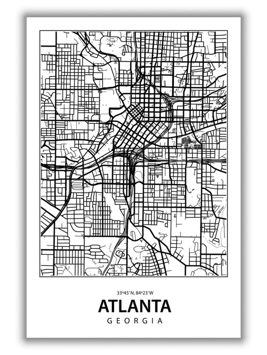Map of Atlanta