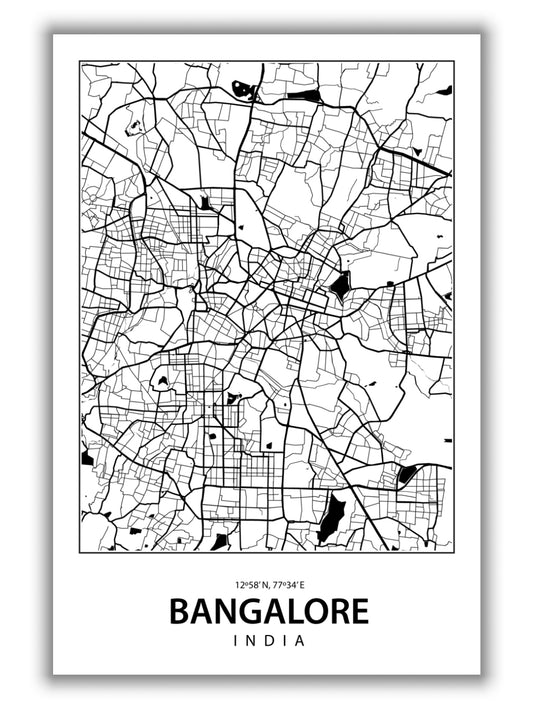 Map of Bangalore
