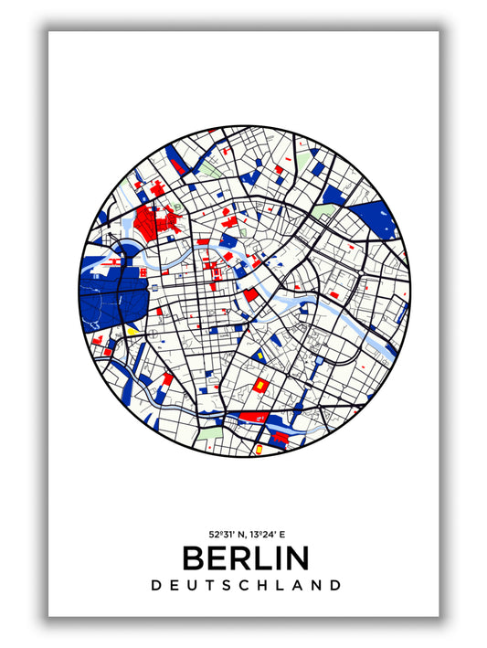 Map of Berlin 1