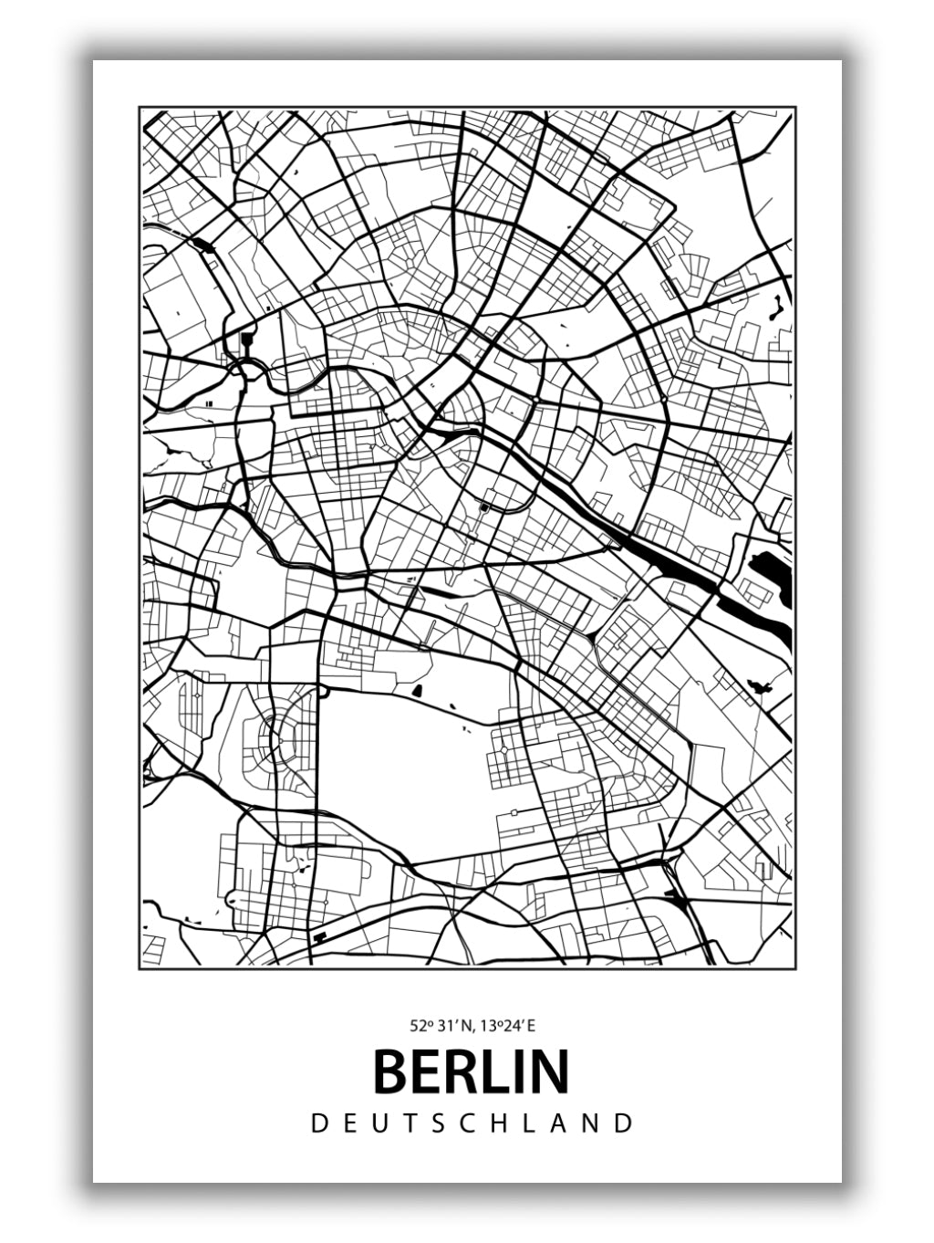 Map of Berlin