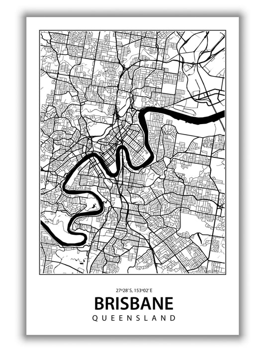 Map of Brisbane