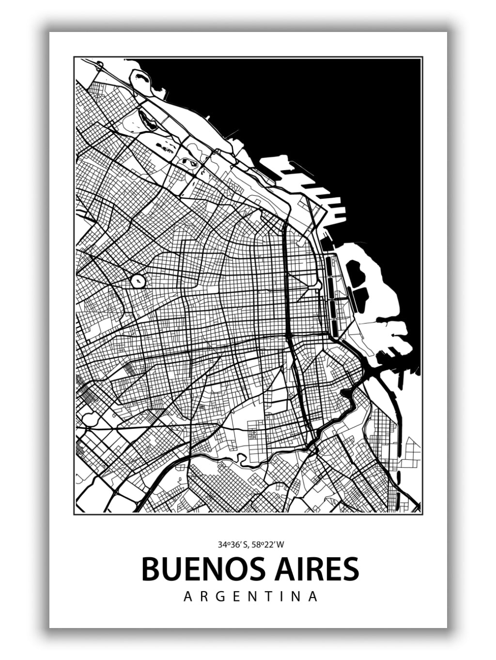 Map of Buenos Aires