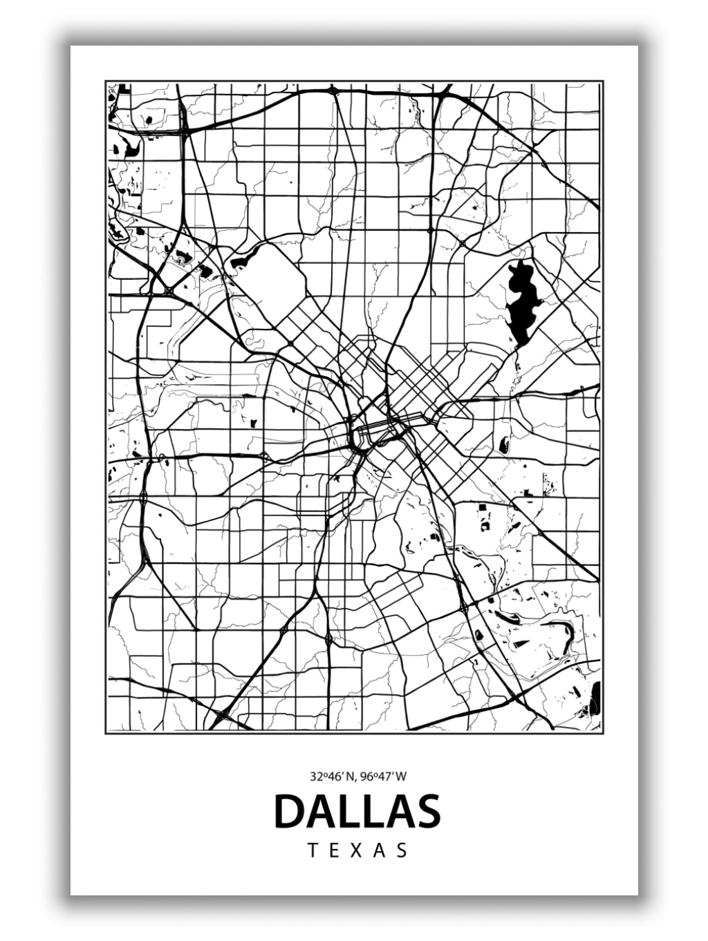 Map of Dallas