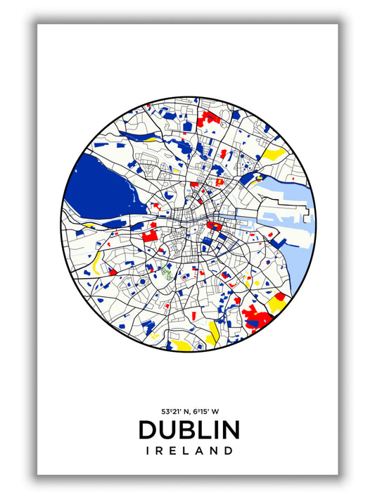 Map of Dublin