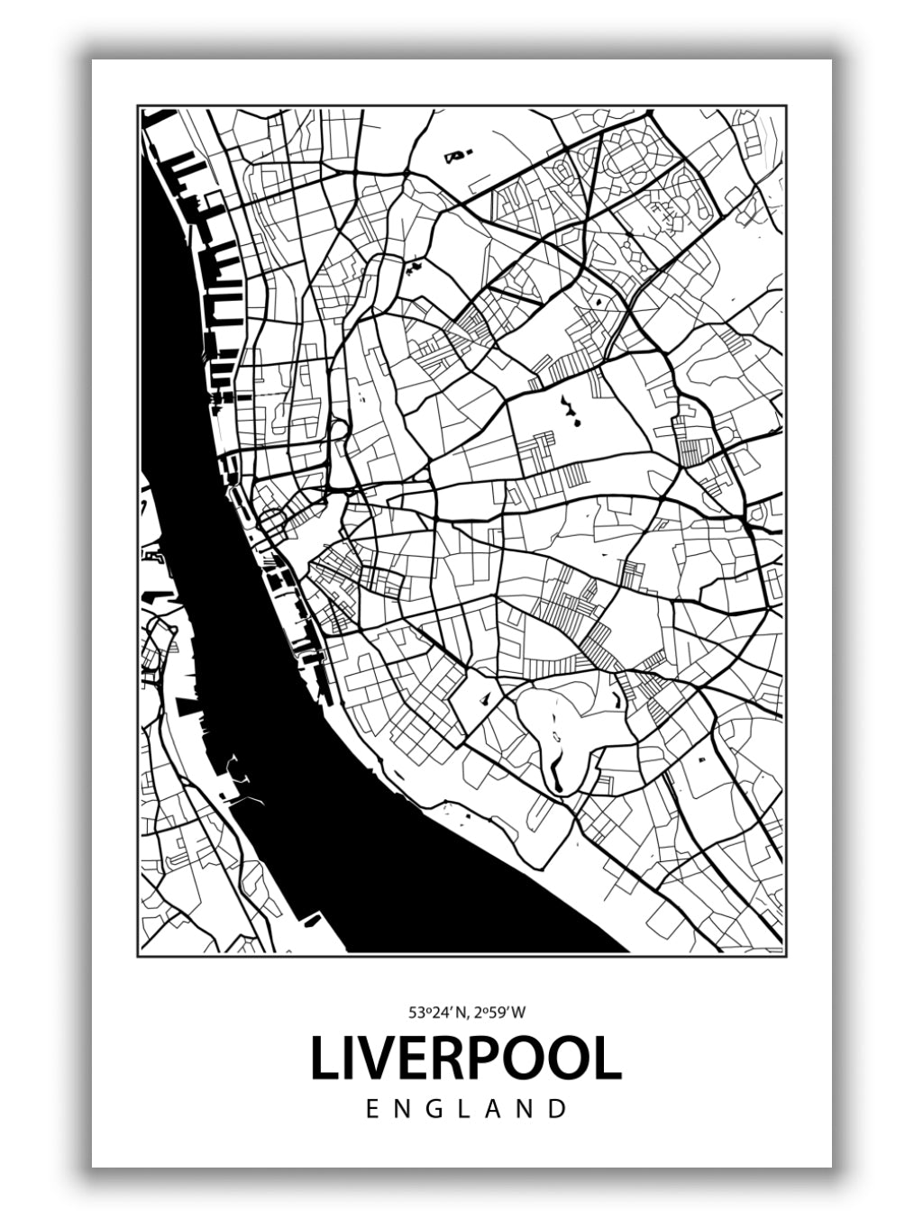 Map of Liverpool